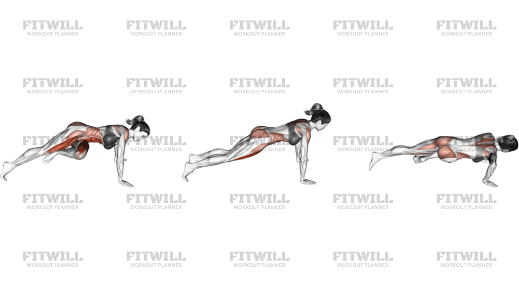 Grasshopper Push-Up