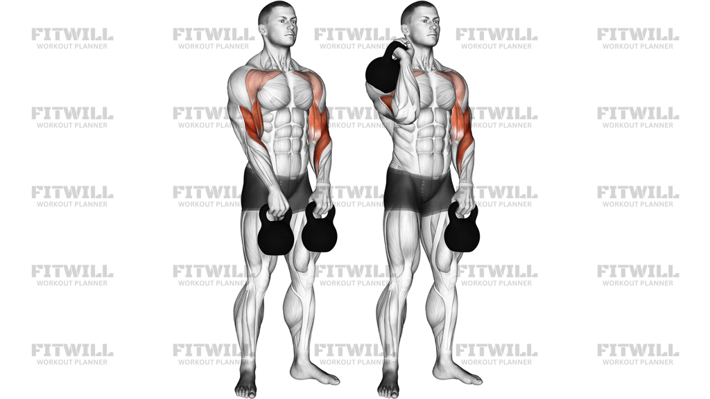 Kettlebell Alternating Hang Clean