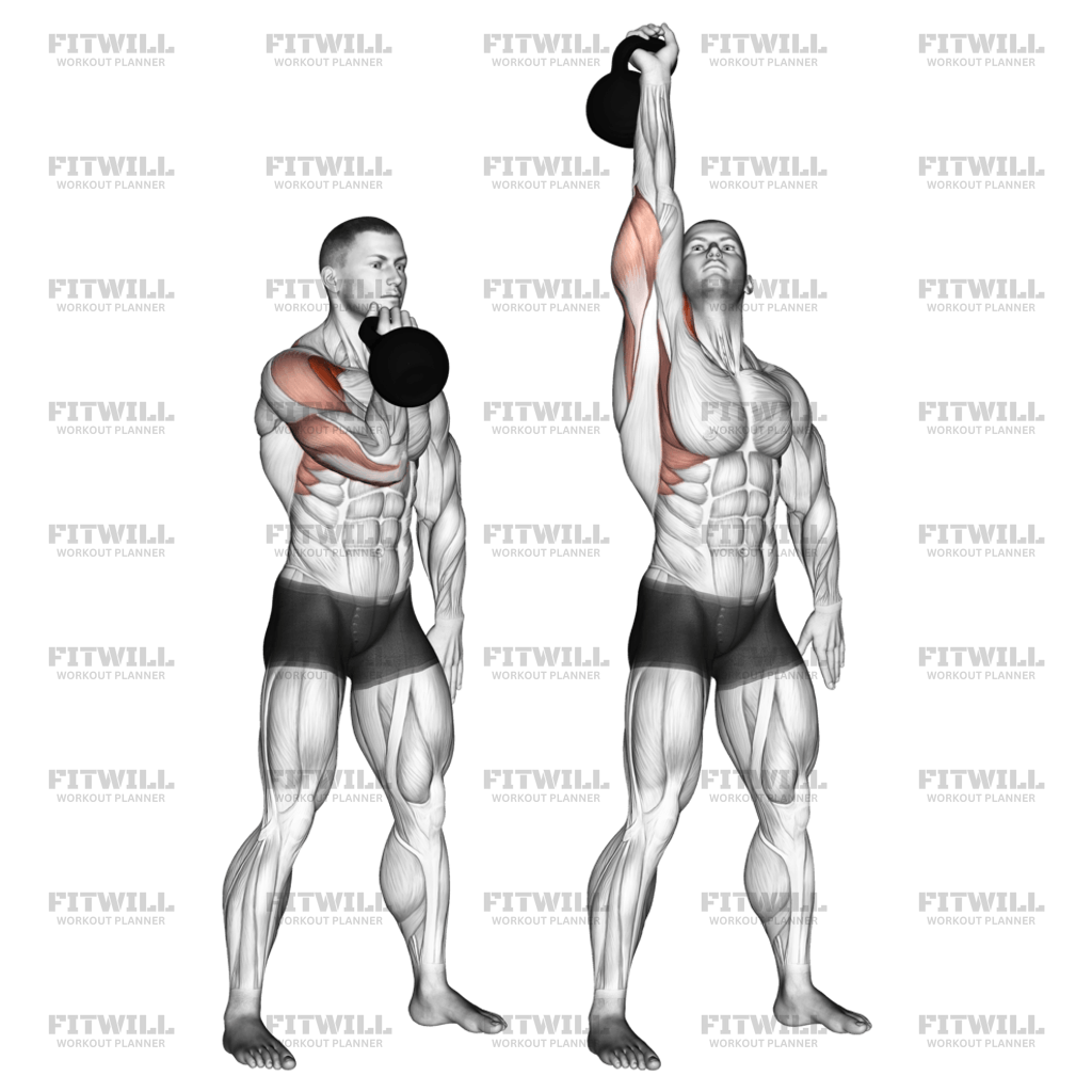 Kettlebell Arnold Press Exercise Guide Video Techniques Benefits How to Muscles Worked Tips Tricks Fitwill