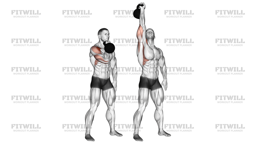 Kettlebell Arnold Press