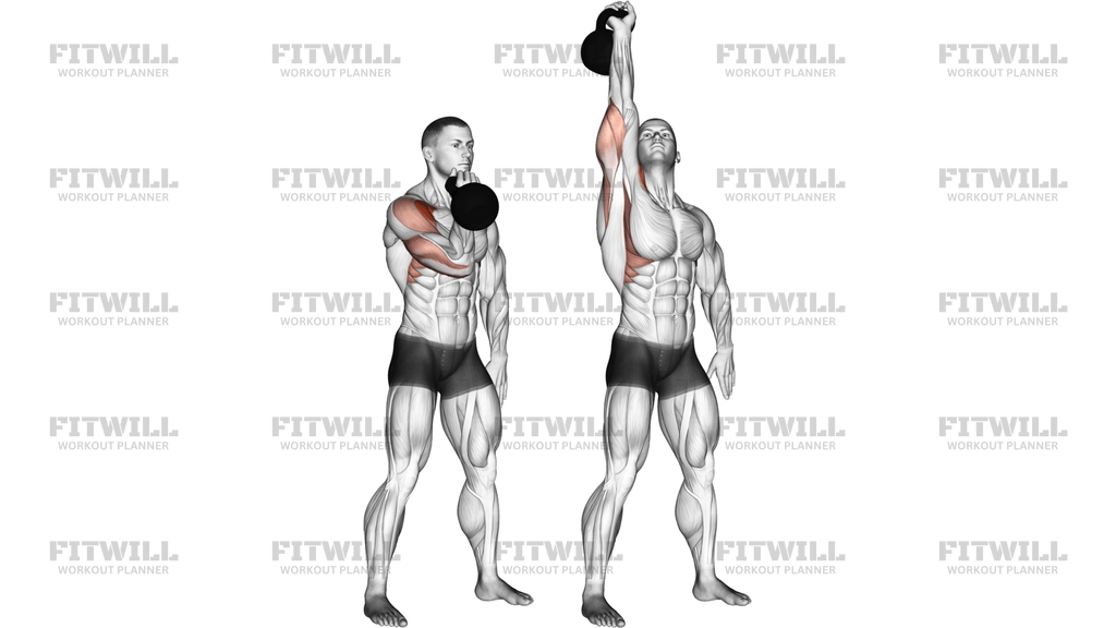 Kettlebell Arnold Press
