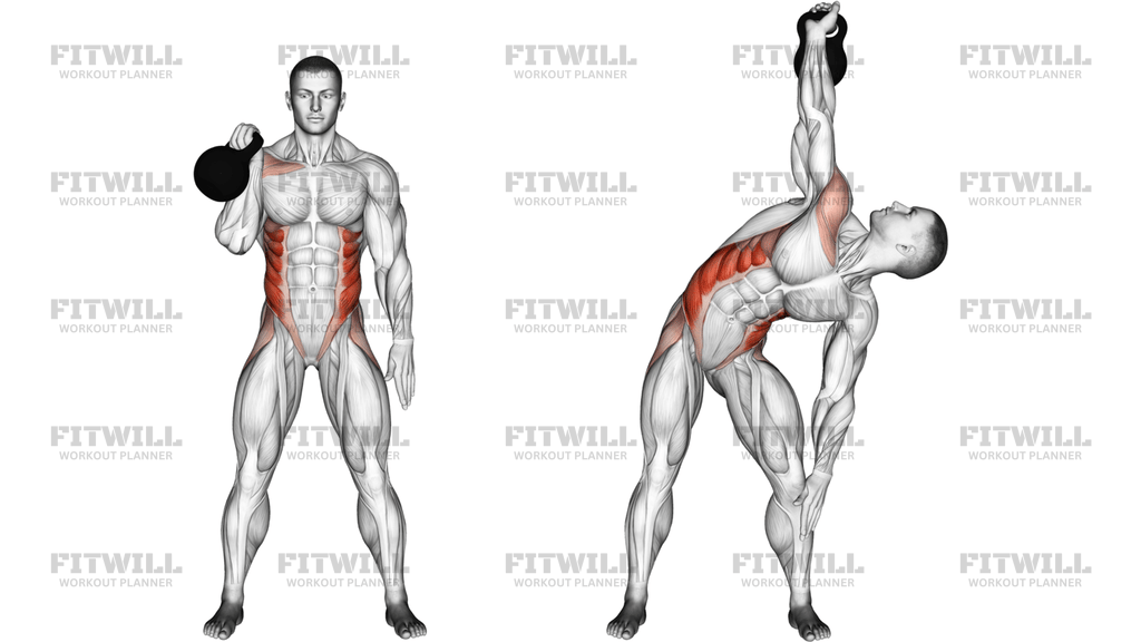 Kettlebell Bent Press