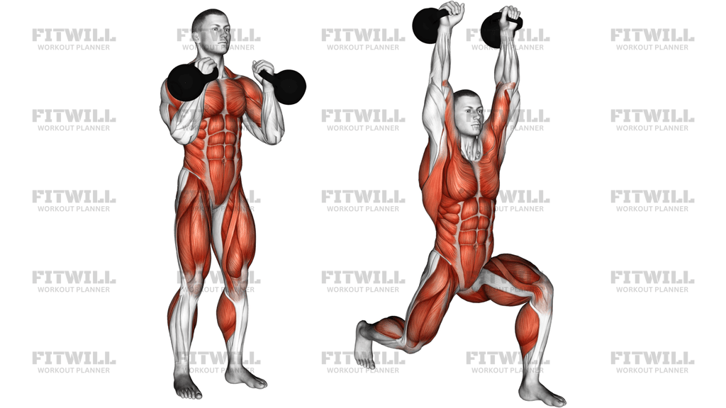 Kettlebell Double Jerk