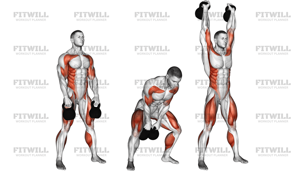 Kettlebell Double Snatch