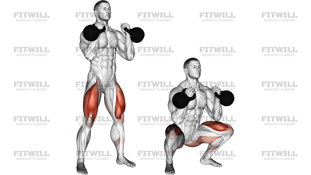 Kettlebell Front Squat