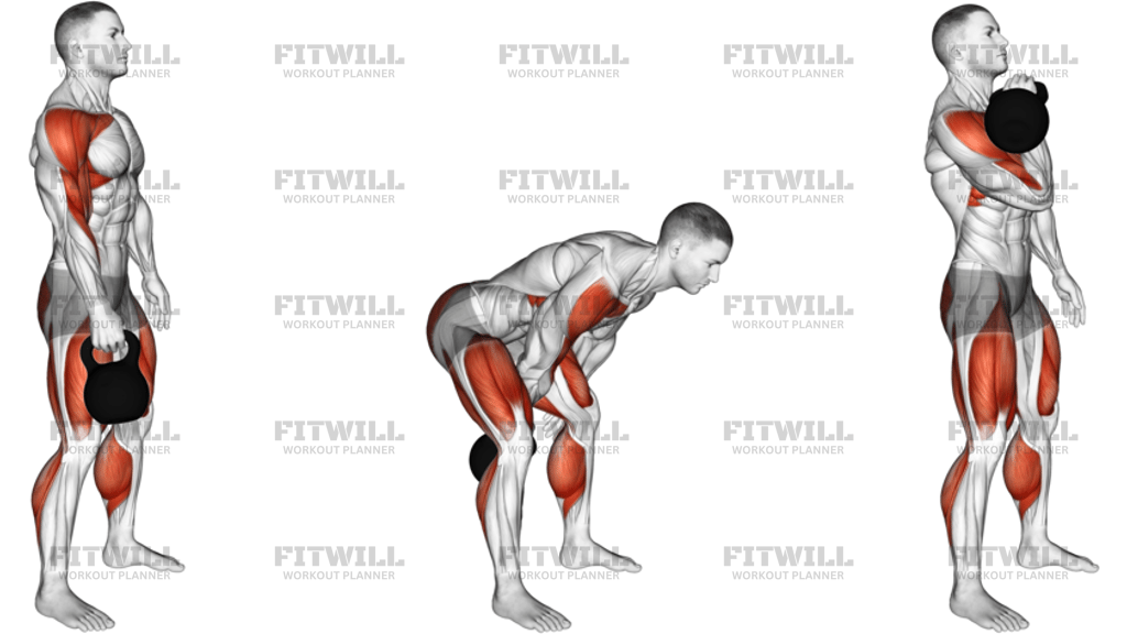 Kettlebell Hang Clean