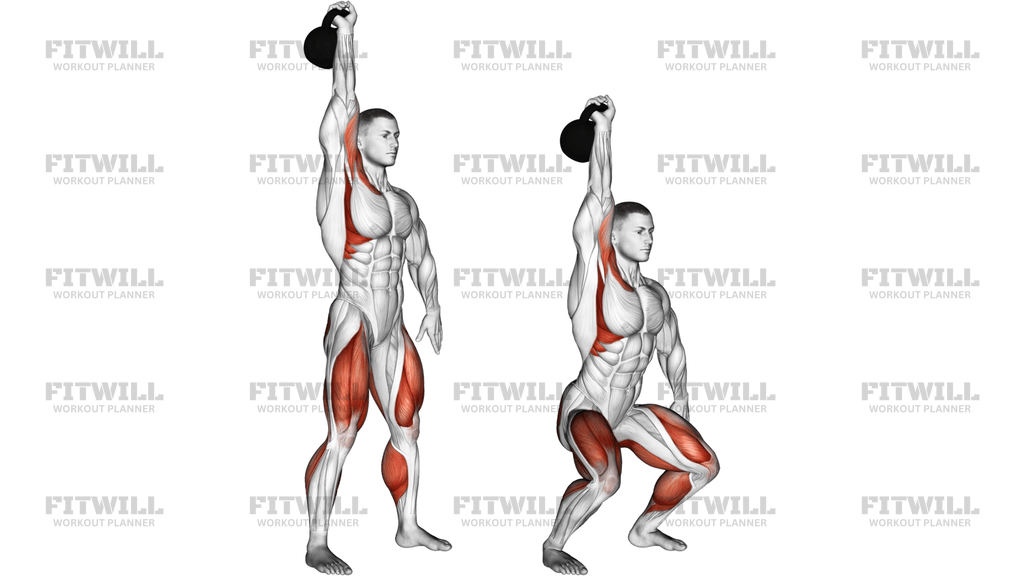 Kettlebell One-Arm Jerk
