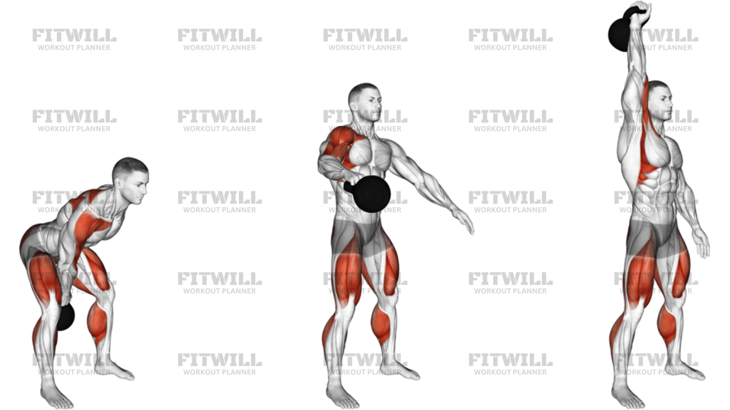 Kettlebell One-Arm Snatch
