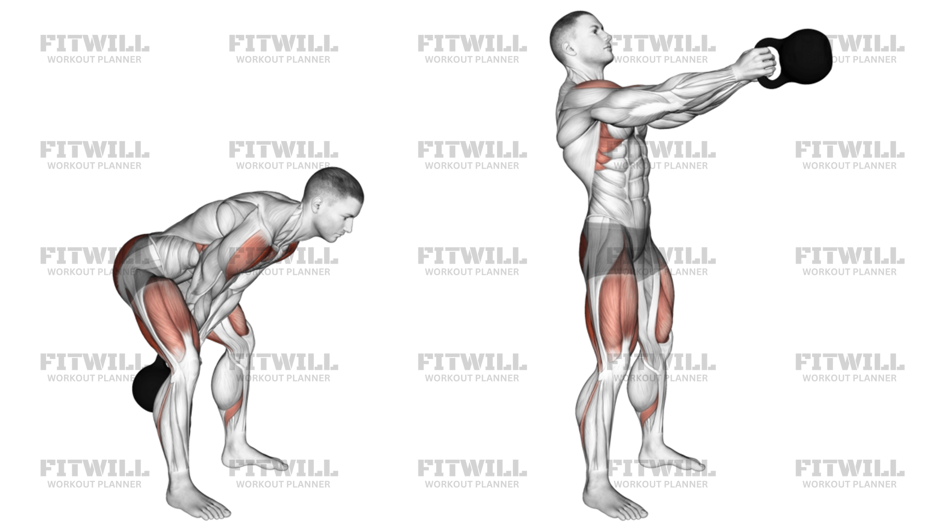 Kettlebell Swing: Exercise Guide, Video, Techniques, Benefits, How to ...