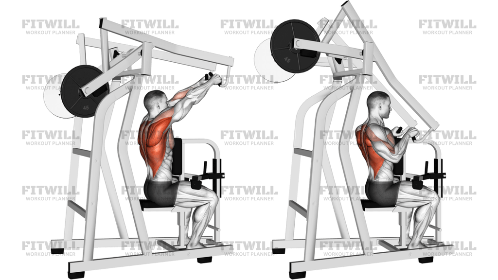 Lever High Row Plate Loaded