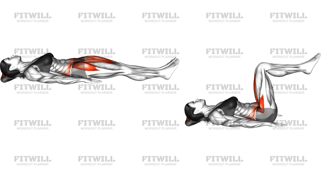 Lying Hip Leg Raise On Floor