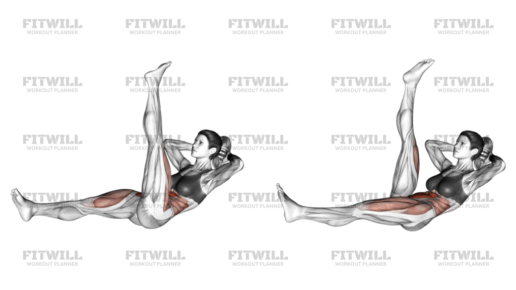 Scissor crunches hotsell