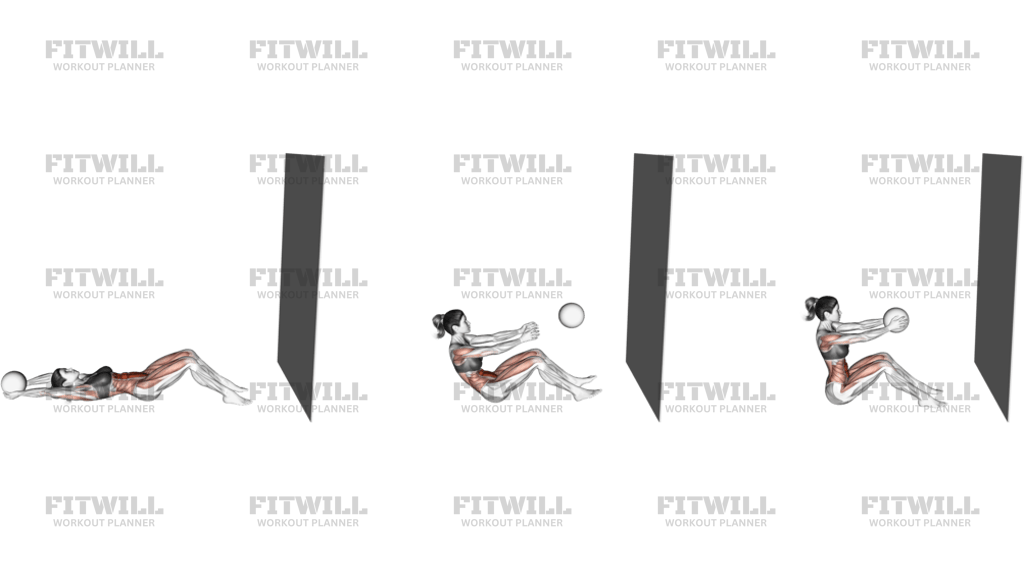 Medicine Ball Sit-Up Wall