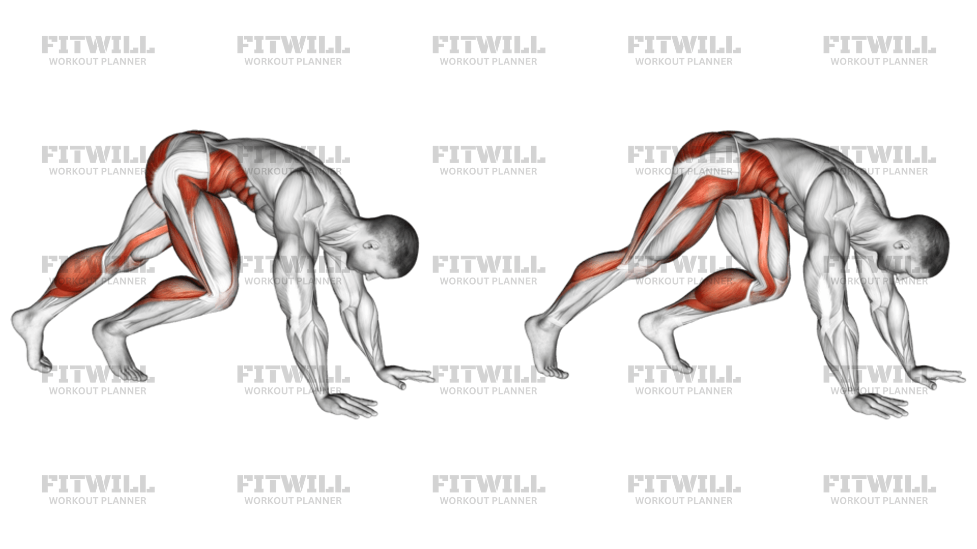 Slow motion mountain climbers hotsell