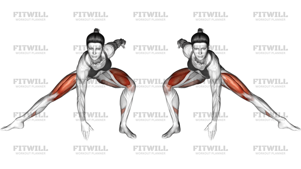 Affondo Laterale Pliometrico Con Stretching
