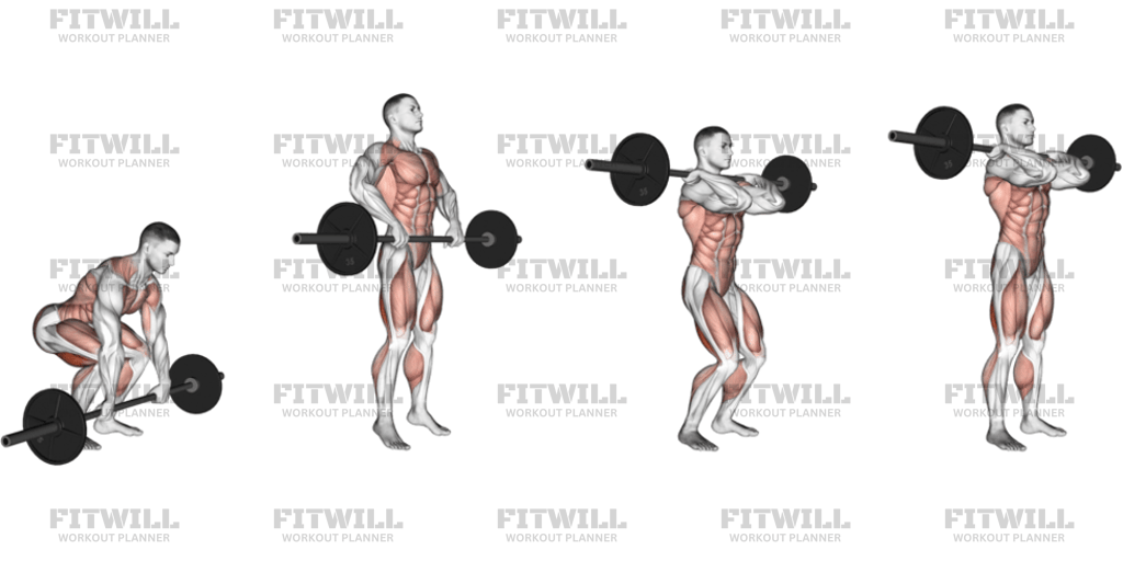Power Clean: Exercise Guide, Video, Techniques, Benefits, How to ...