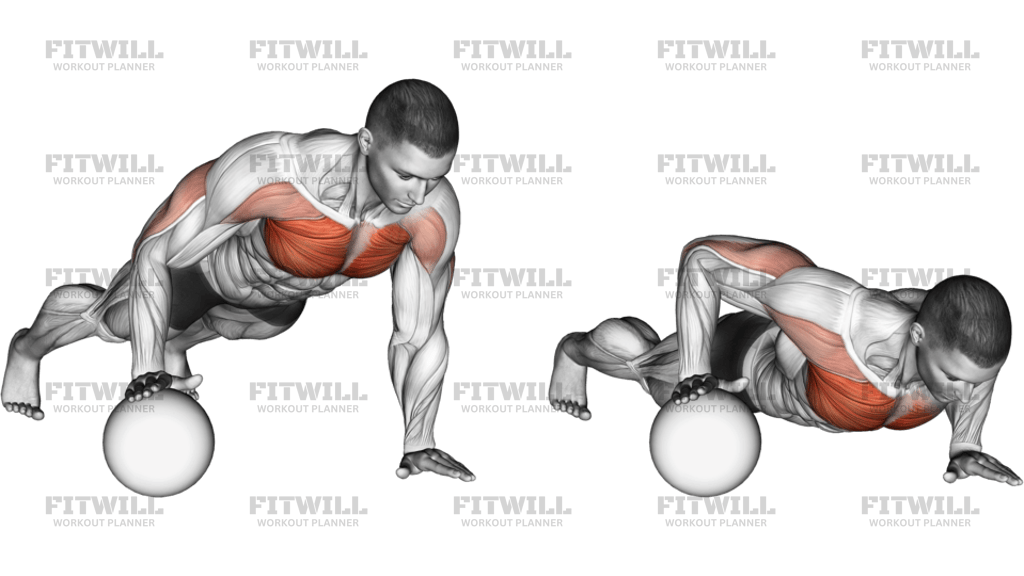 Push-Up Medicine Ball