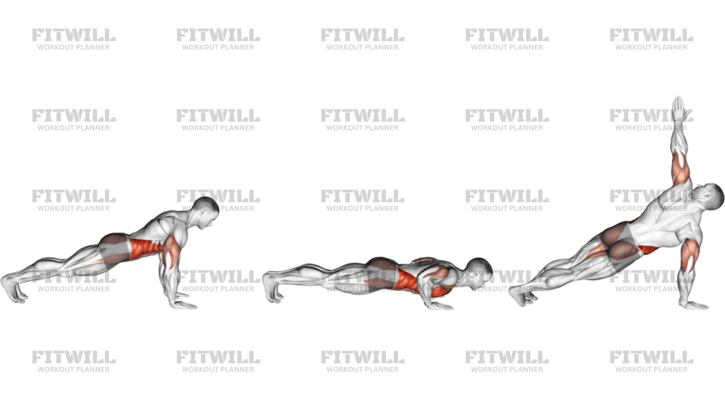 Push-Up To Side Plank