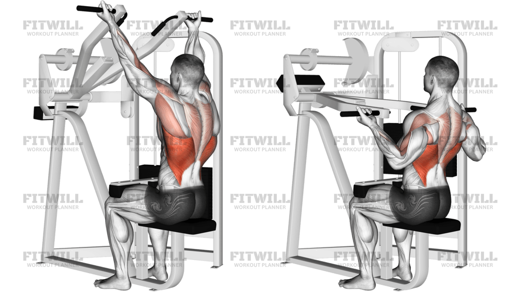Reverse-Grip Machine Lat Pulldown