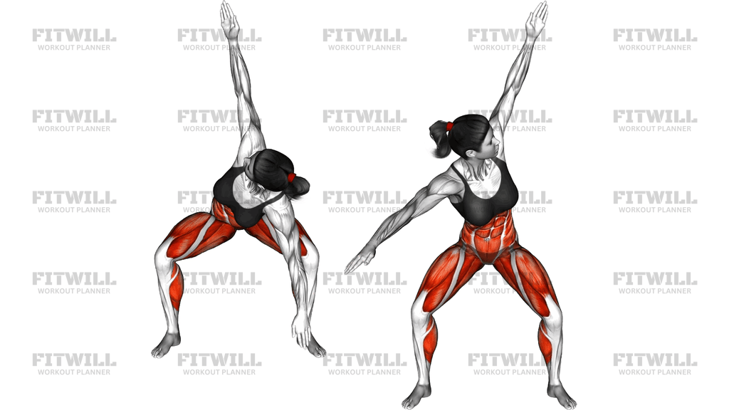 Jumping Jacks Cu Rotație