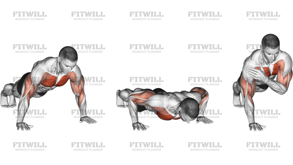 Shoulder Tap Push-Up