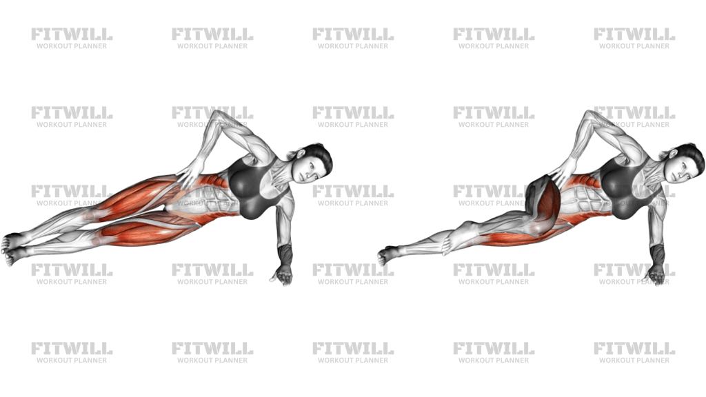 Acercamiento De Rodilla En Puente Lateral