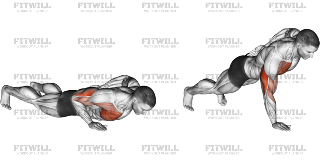 Single-Arm Push-Up: Exercise Guide, Video, Techniques, Benefits, How to ...