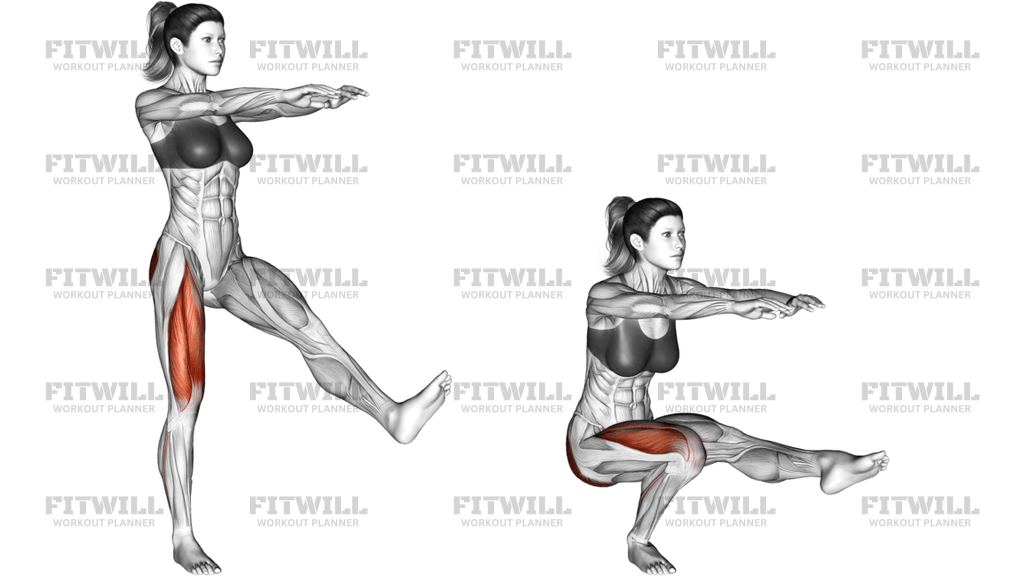 Single Leg Squat Pistol