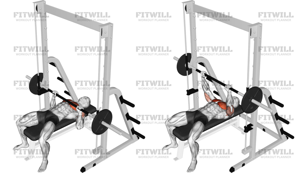 Smith Bench Press