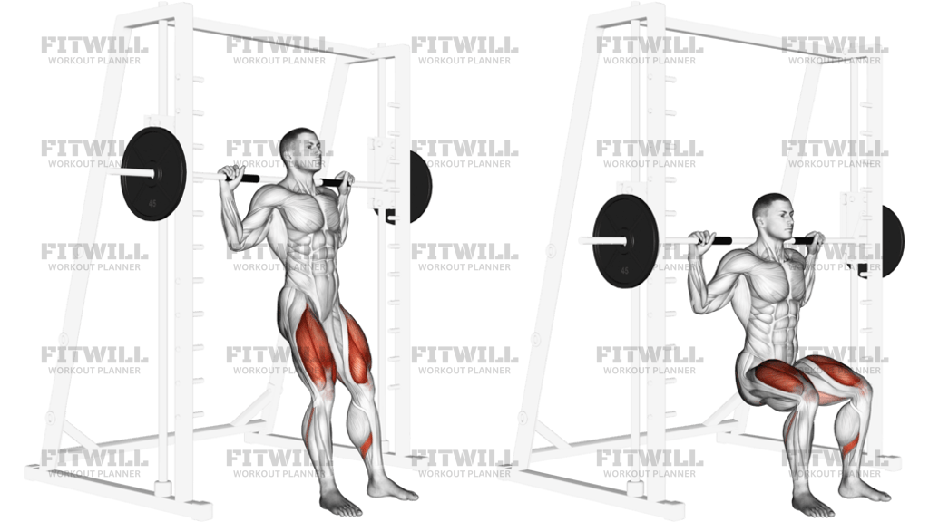 Smith Chair Squat