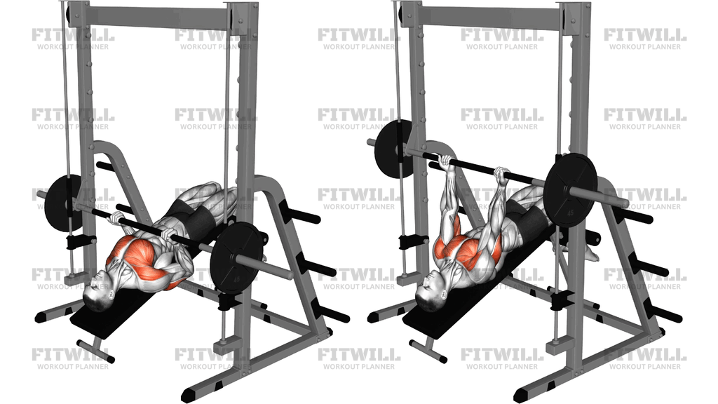 Smith Decline Reverse-Grip Press