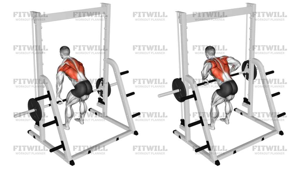 Smith Rear Delt Row: Exercise Guide, Video, Techniques, Benefits, How ...