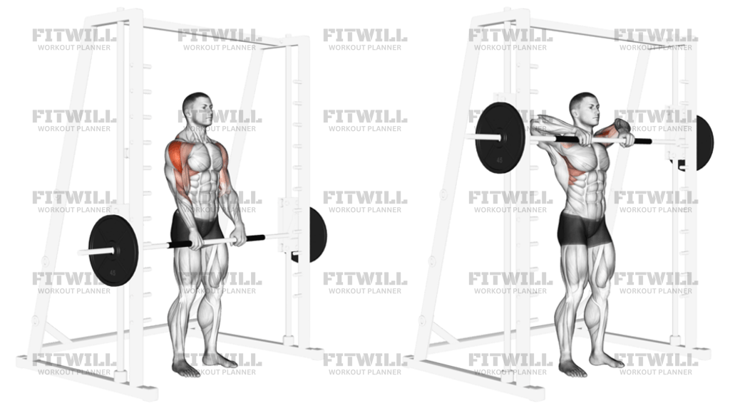 Smith Upright Row