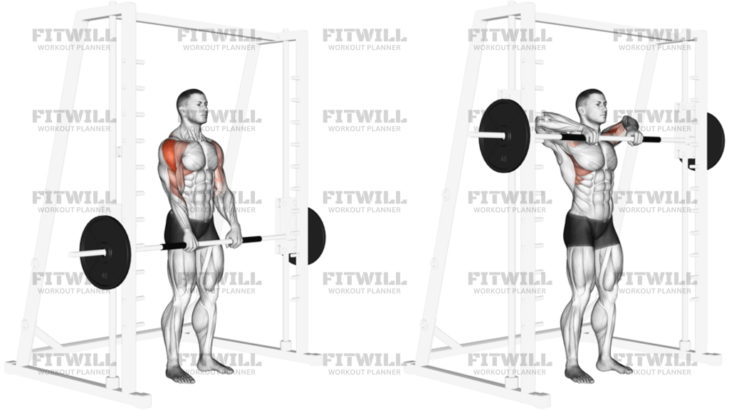 Smith Upright Row