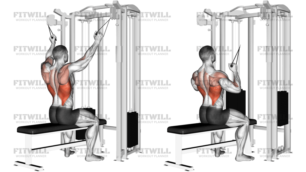 Twin Handle Parallel Grip Lat Pulldown