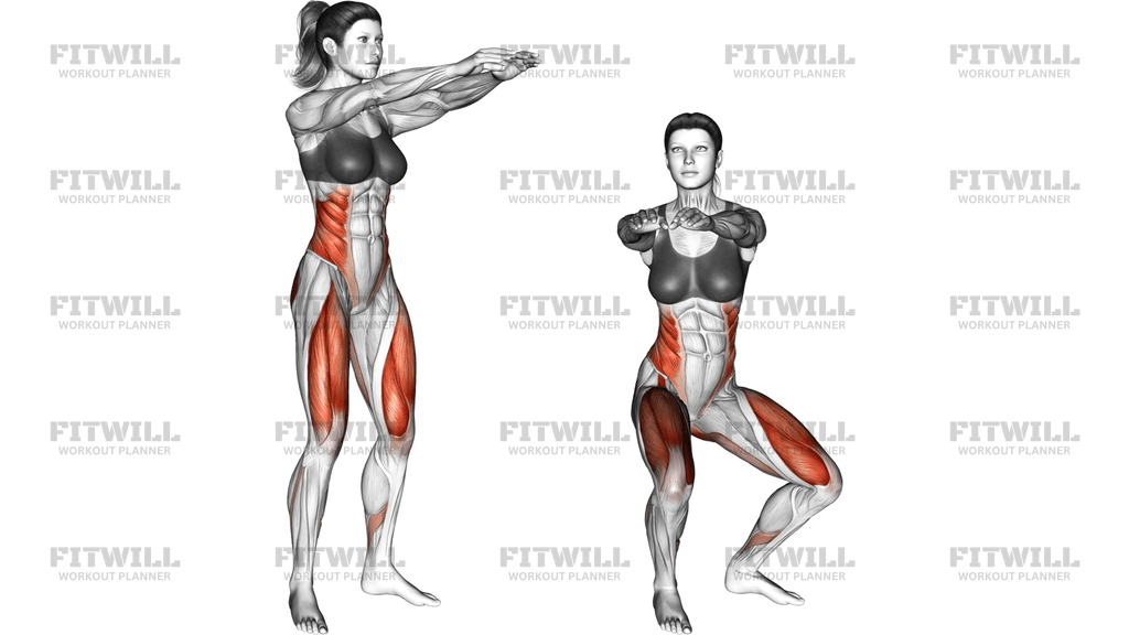 Twist Squat