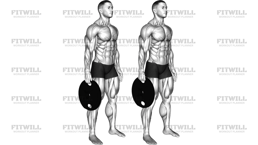 Weighted Standing Hand Squeeze