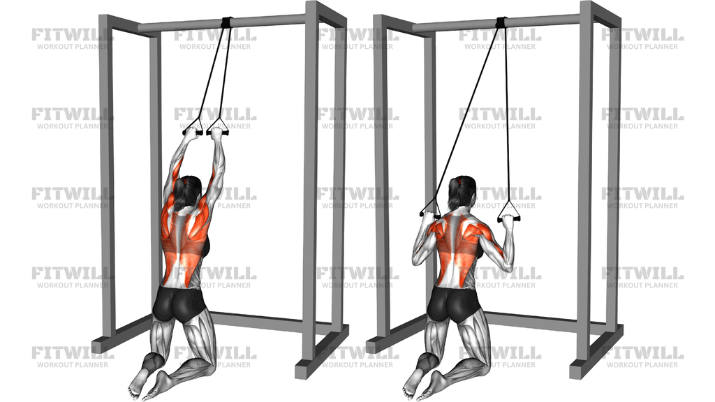 Band Kneeling Pulldown