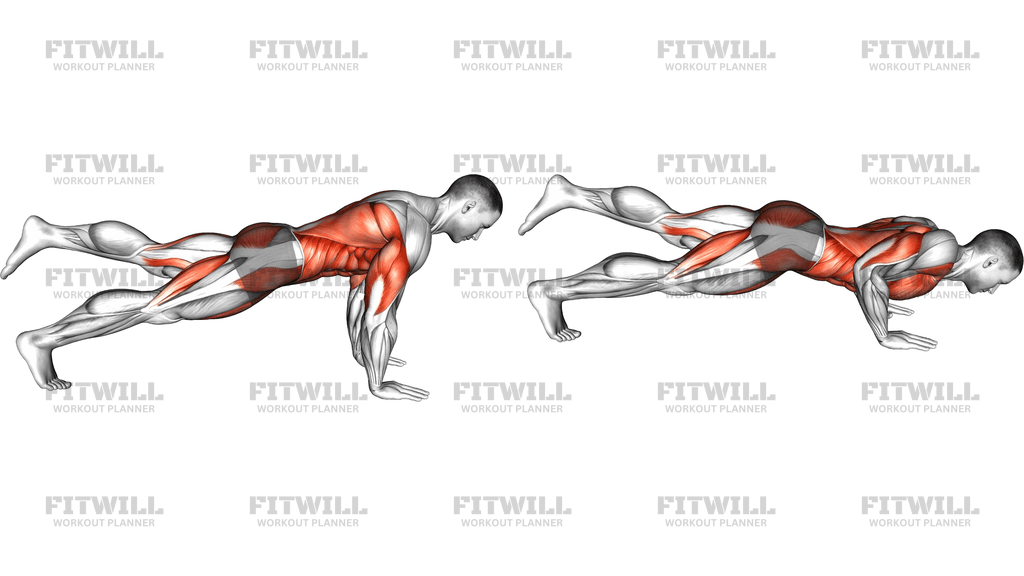 Single Leg Down To Upward Dog