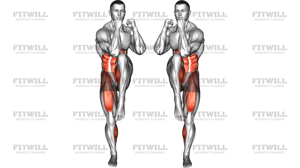 Standing Crossover Crunch