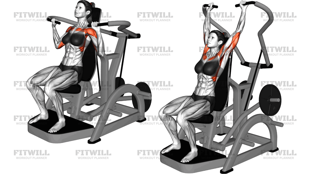 Lever Shoulder Press (Plate Loaded) (Version 3)