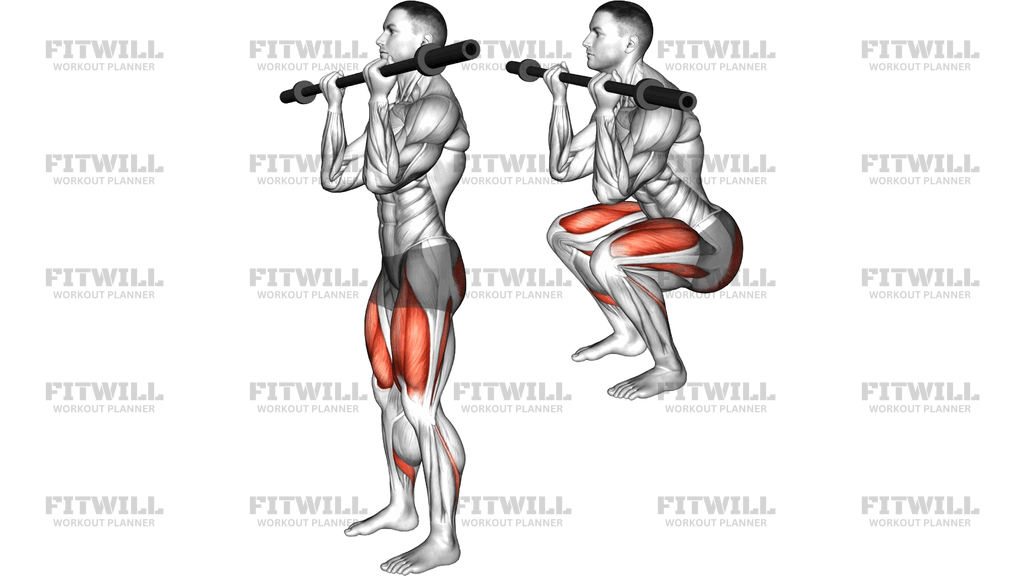 Barbell Core Squat