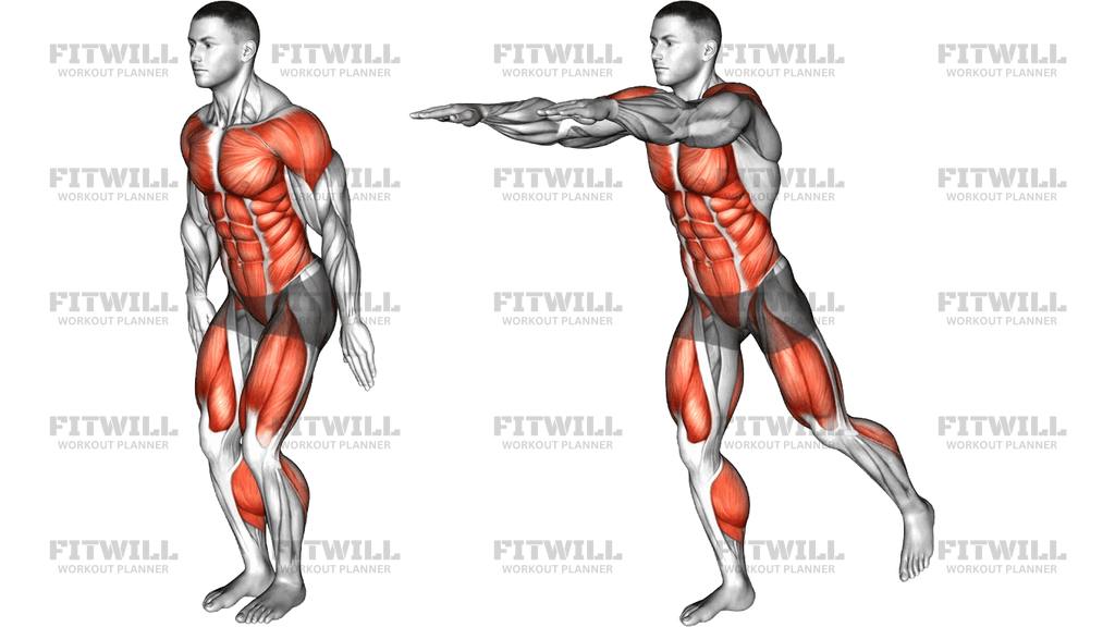 Arm Raise Back Leg Swing