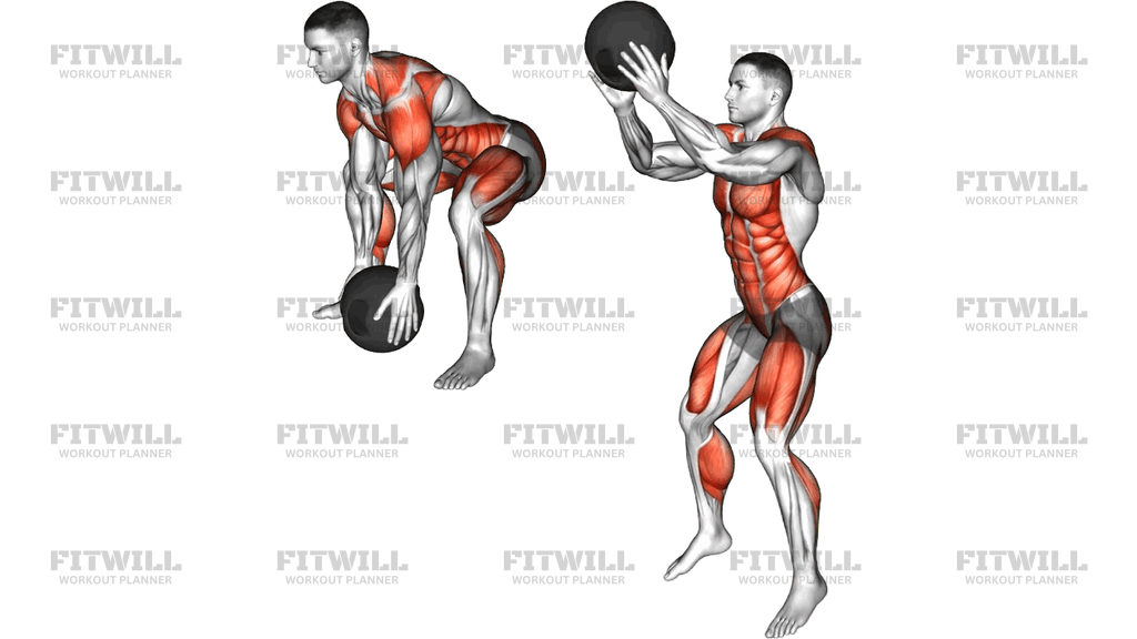 Medicine Ball Backward Overhead Toss