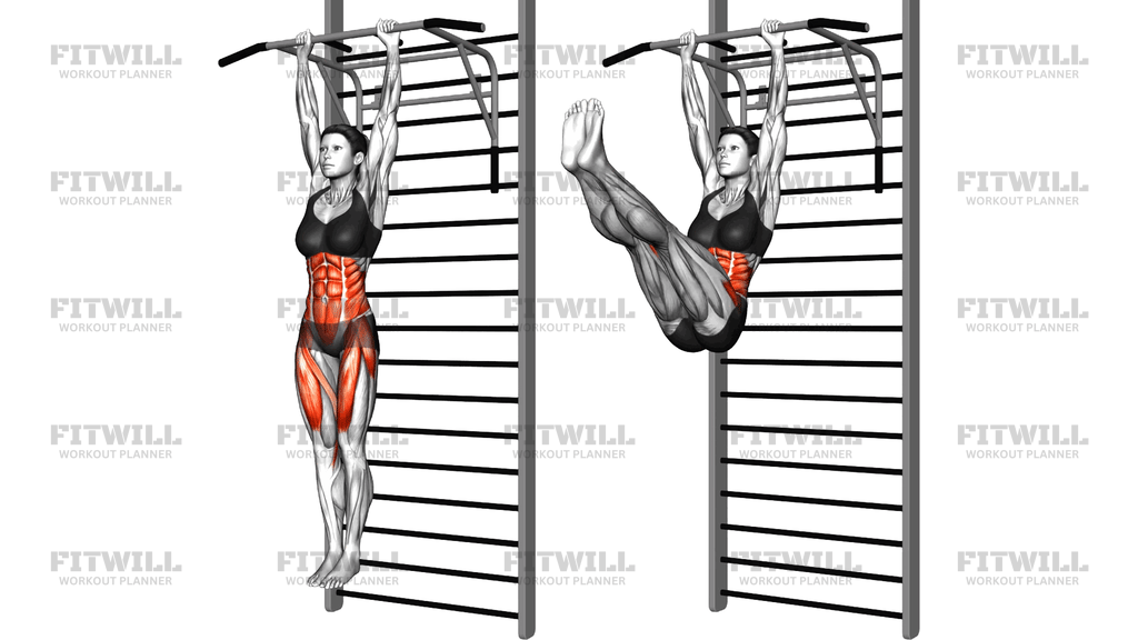 Hanging Toes To Bar