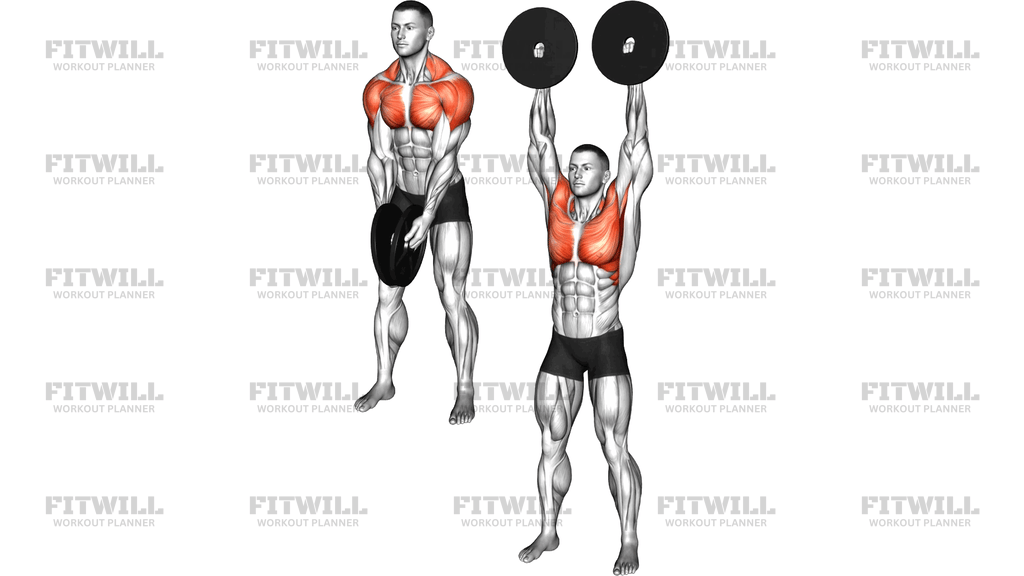Weighted Plate Lu Raise