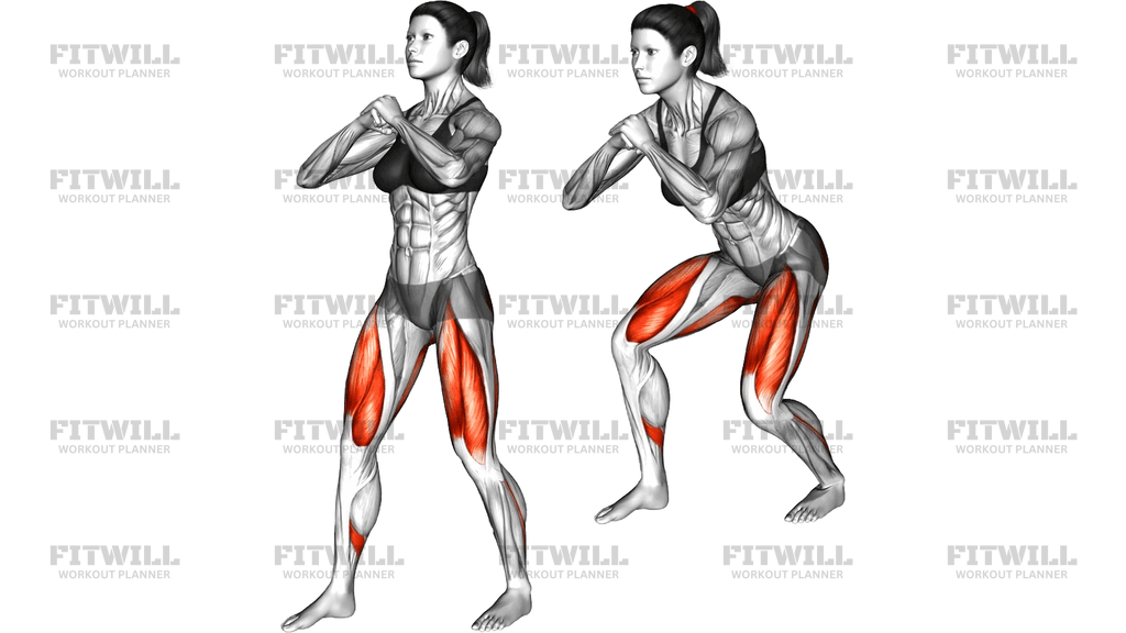 Semitandem Squat