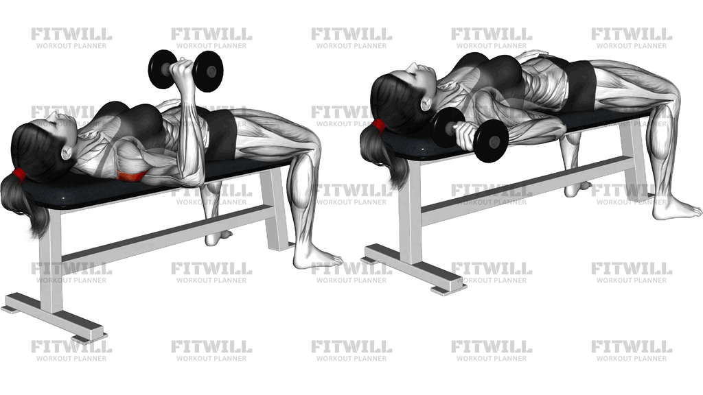 Dumbbell Lying Supine Shoulder External Rotation