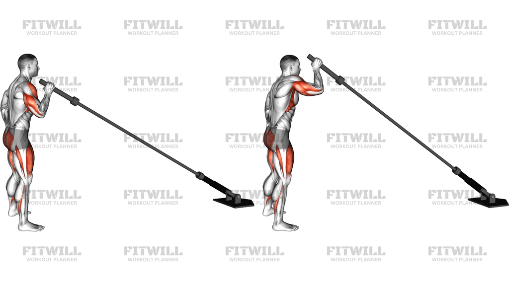 Landmine Single Arm Push Press