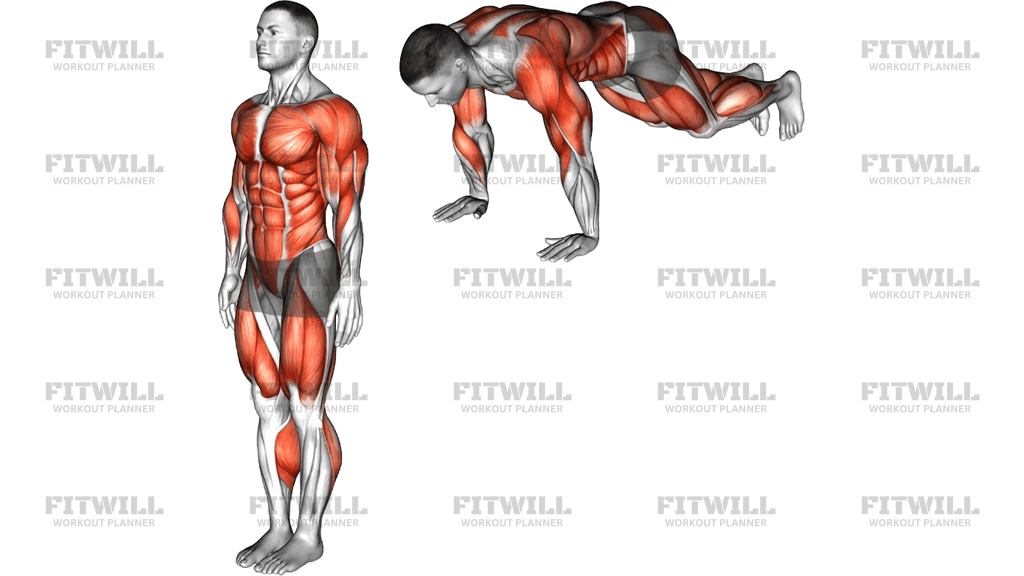Burpee Single Leg Jump